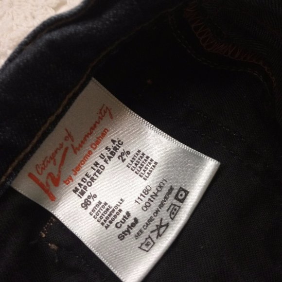 Citizen Humanity 29 Kelly Jeans Low Rise Boot Cut Dark Wash Blue Denim Stretch - Picture 6 of 9